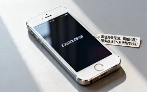苹果5s无法连接激活服务器怎么办，激活失败原因有哪些