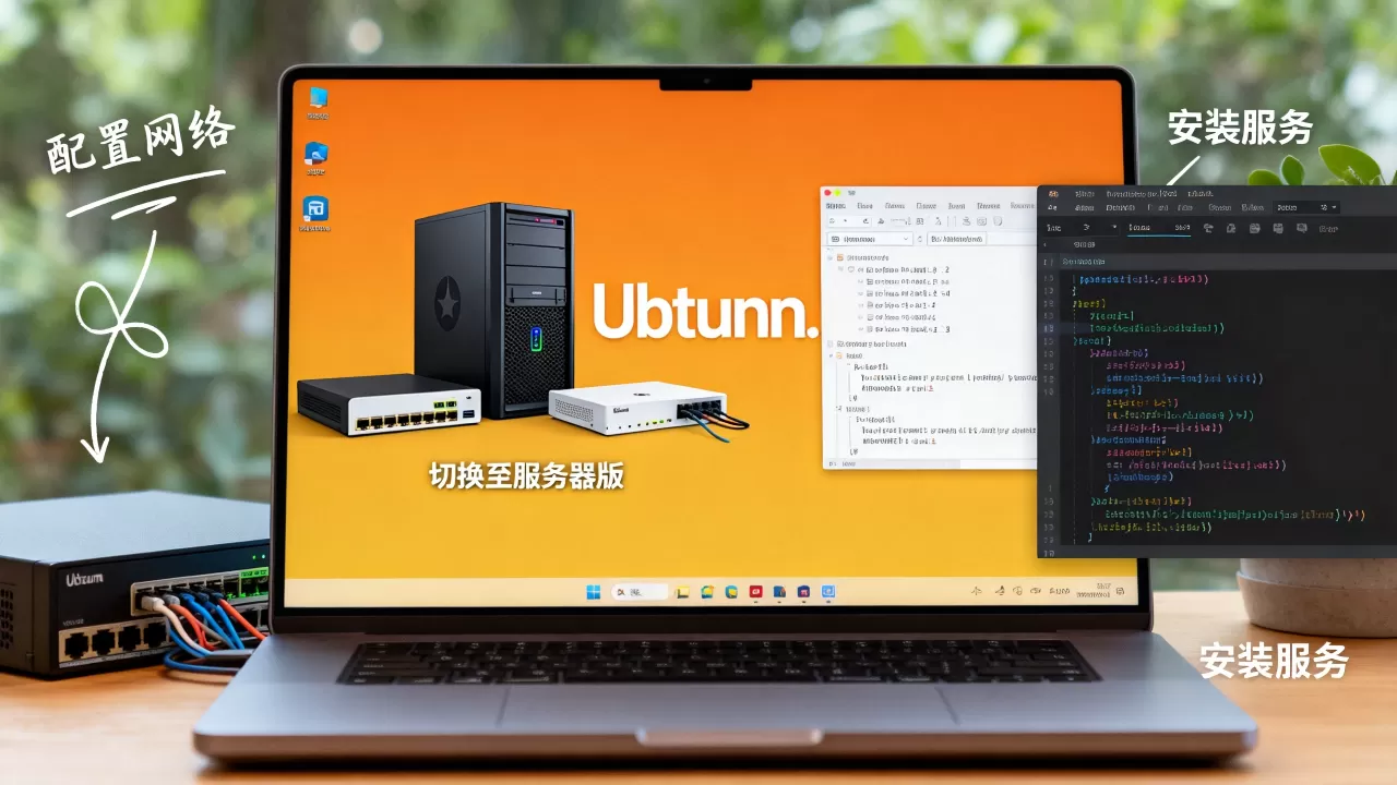 ubuntu桌面版能改成服务器版吗,怎么设置 ubuntu桌面版能改成服务器版吗,怎么设置