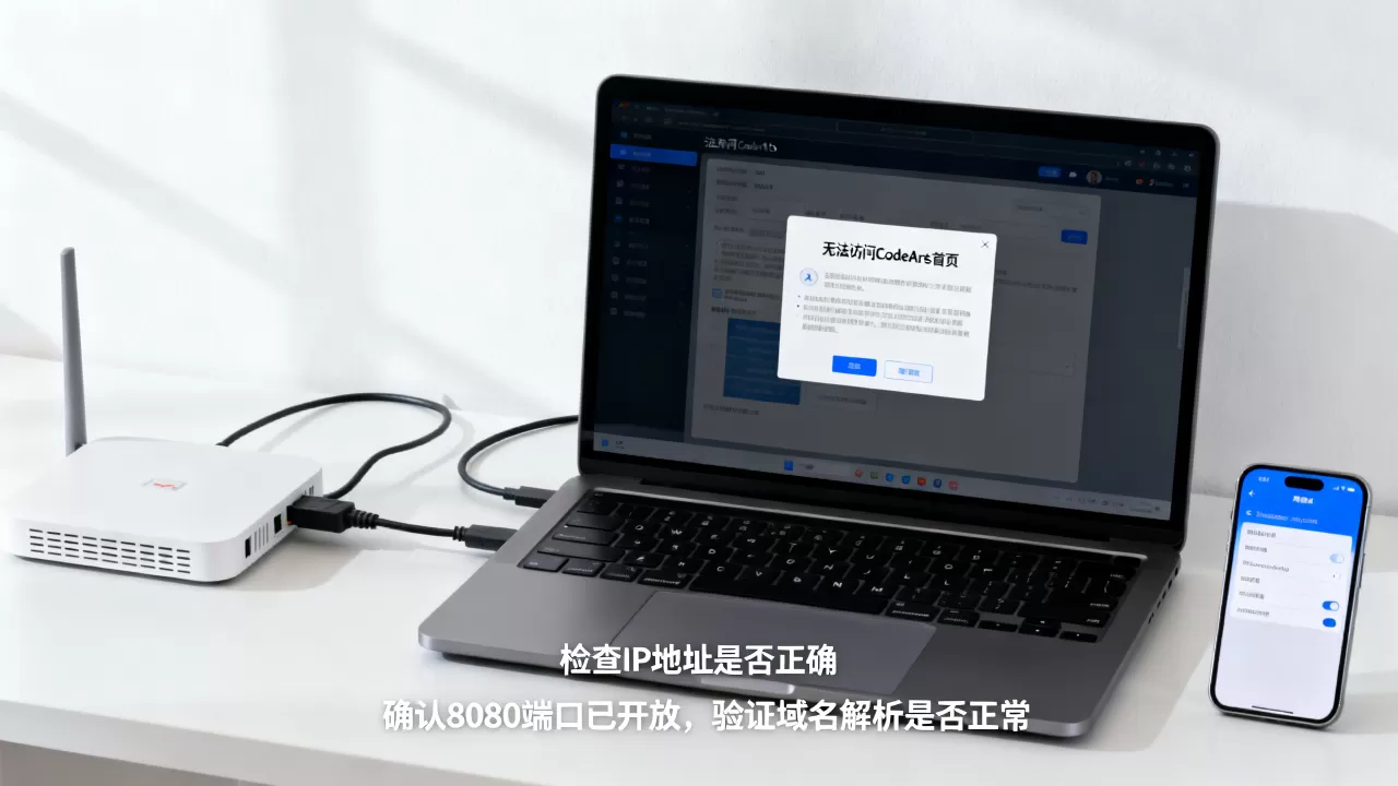 IP访问8080打不开CodeArts首页?,如何解决? IP访问8080打不开CodeArts首页?,如何解决?