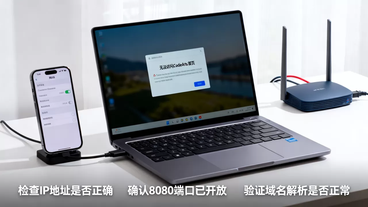 IP访问8080打不开CodeArts首页?,如何解决? IP访问8080打不开CodeArts首页?,如何解决?