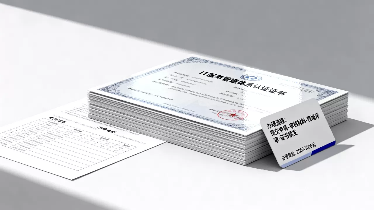 IT服务管理体系认证证书怎么办理,多少钱 IT服务管理体系认证证书怎么办理,多少钱