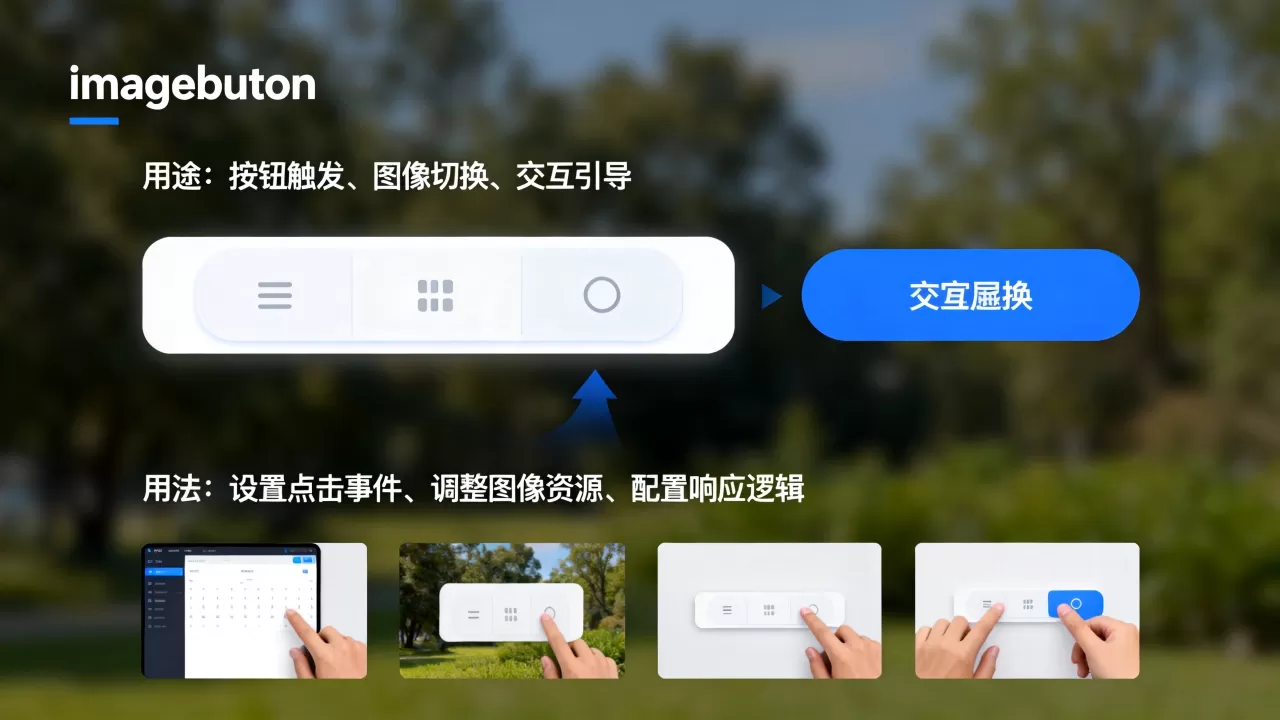 imagebutton控件作为基础控件有哪些用途?,怎么用 imagebutton控件作为基础控件有哪些用途?,怎么用