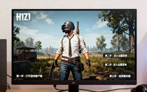 h1z1下载完成后怎么换服务器，详细步骤是什么？