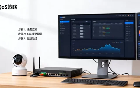 如何规划IP摄像头的QoS策略数据，具体操作步骤有哪些