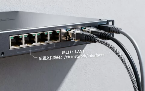 服务器4个网口如何配置文件？，怎么设置？