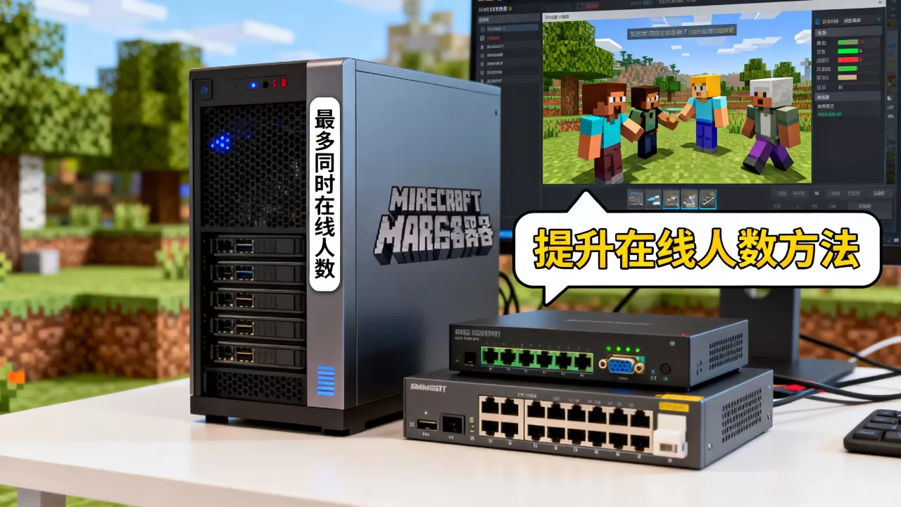 我的世界服务器最多能同时在线多少人?,怎么提升同时在线人数? 我的世界服务器最多能同时在线多少人?,怎么提升同时在线人数?