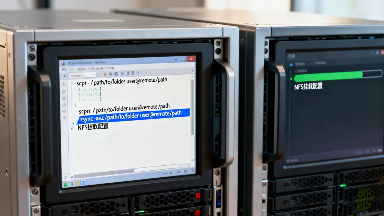 linux怎么在两台服务器之间传文件夹,有哪些方法 linux怎么在两台服务器之间传文件夹,有哪些方法