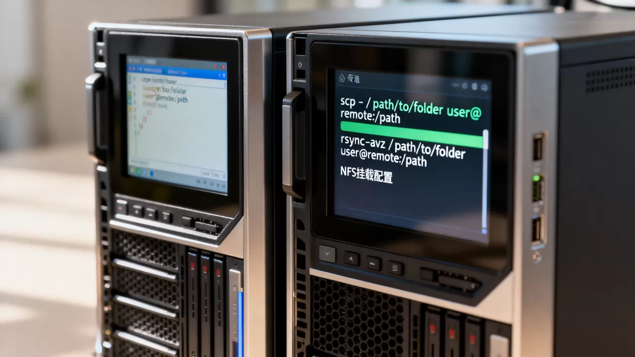 linux怎么在两台服务器之间传文件夹,有哪些方法 linux怎么在两台服务器之间传文件夹,有哪些方法
