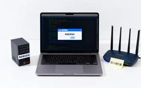 为什么SQL无法连接到网络服务器，常见原因有哪些？