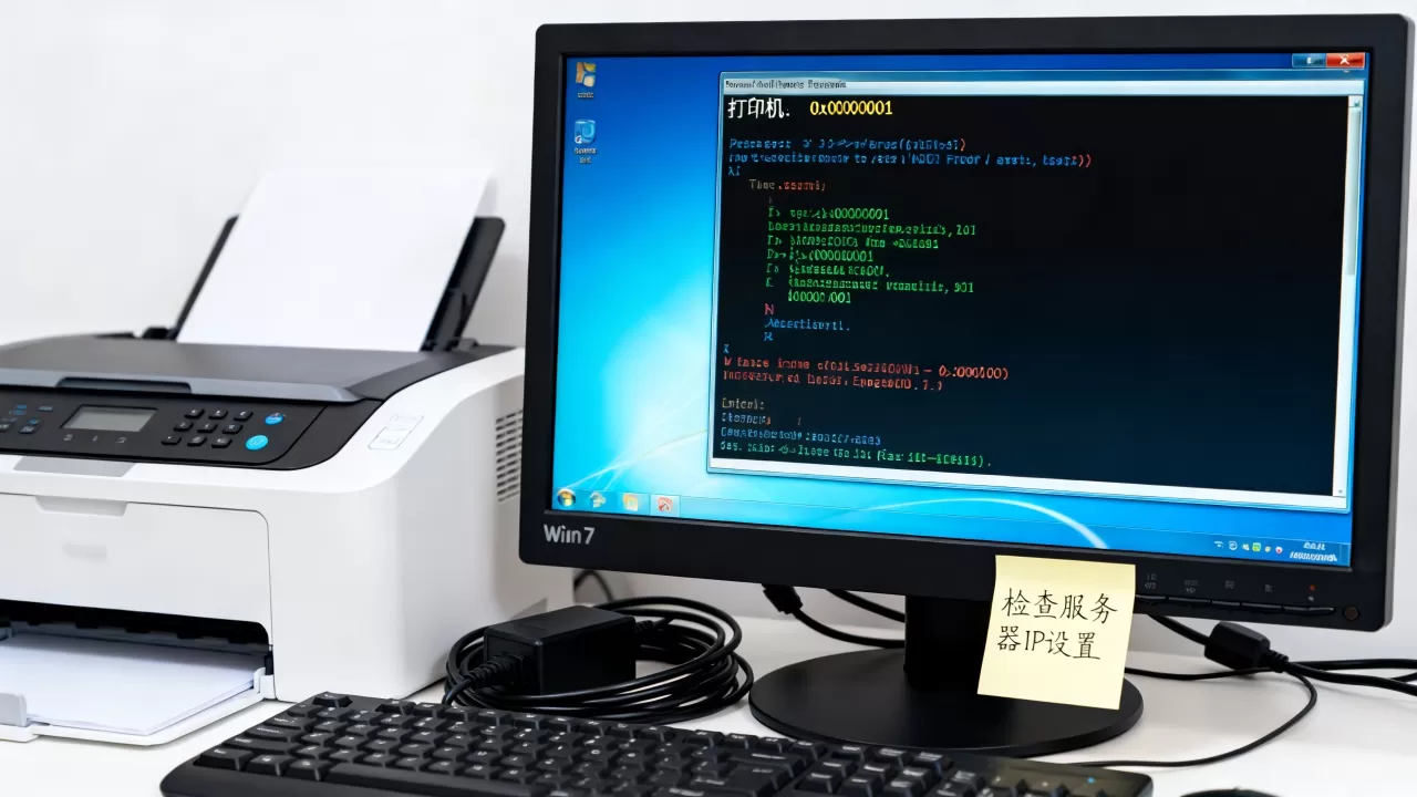 win7链接打印机服务器错误代码怎么解决,是什么原因 win7链接打印机服务器错误代码怎么解决,是什么原因