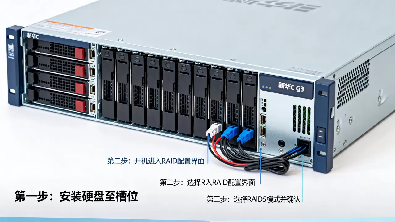 新华三g3服务器怎么做raid5,raid5怎么设置 新华三g3服务器怎么做raid5,raid5怎么设置