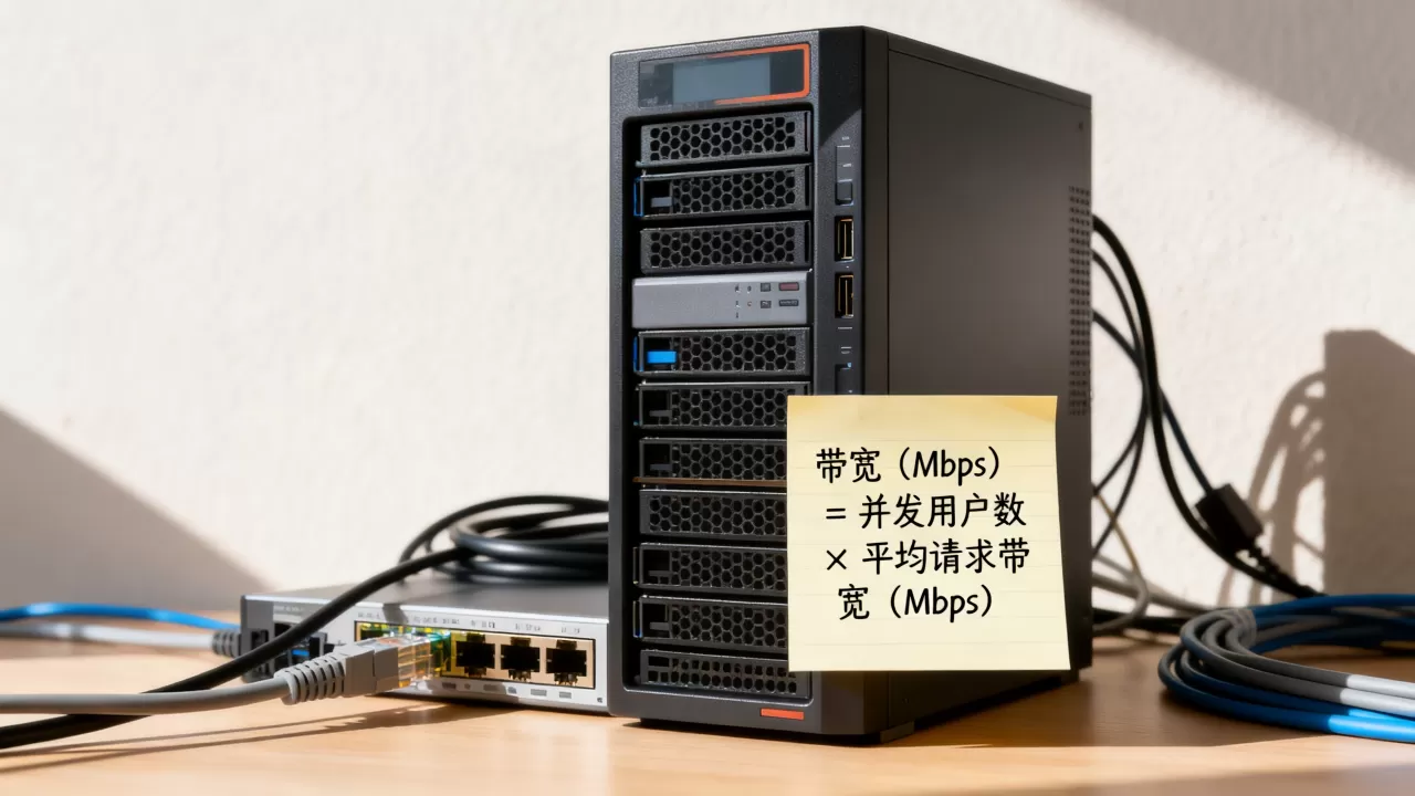 服务器10m带宽能支撑多少人并发?带宽与访问量换算公式? 服务器10m带宽能支撑多少人并发?带宽与访问量换算公式?