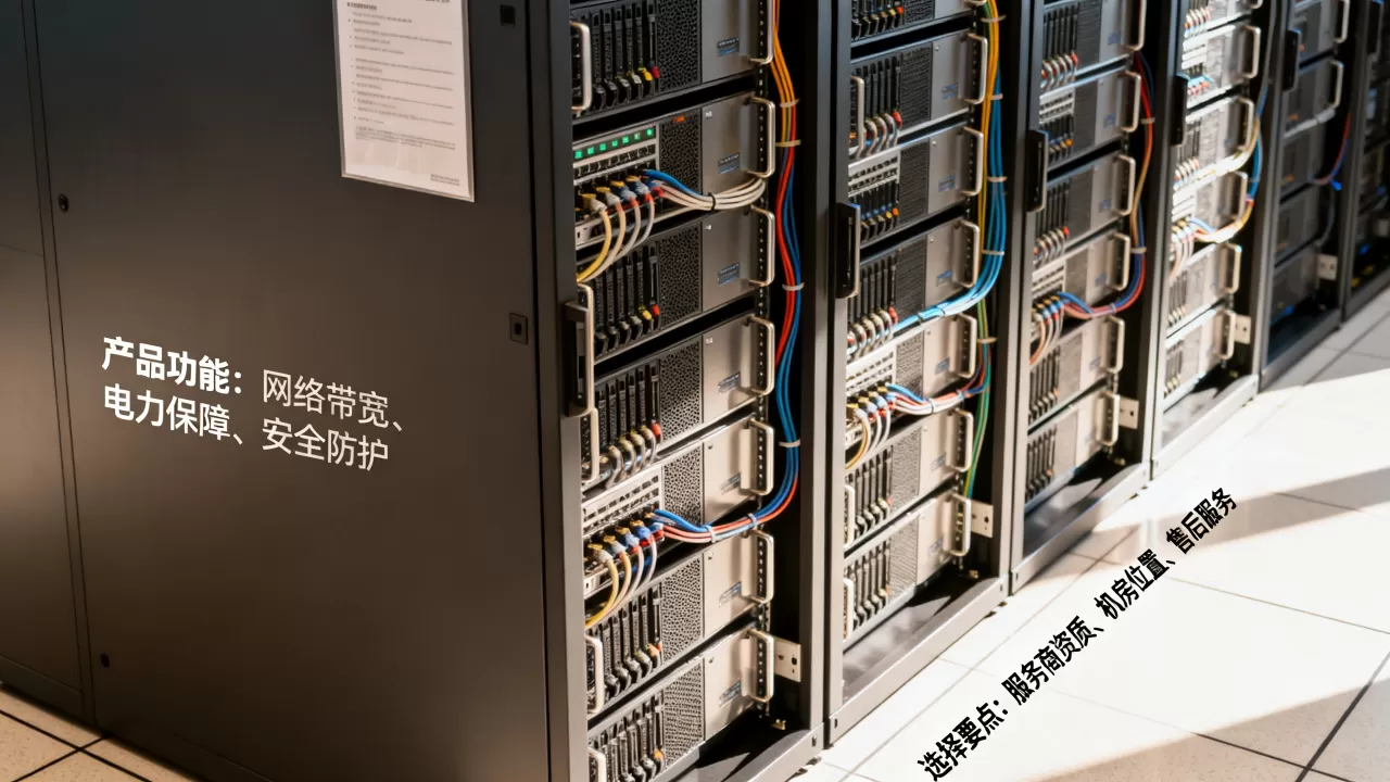 IDC服务器托管租用有哪些产品功能?,怎么选? IDC服务器托管租用有哪些产品功能?,怎么选?