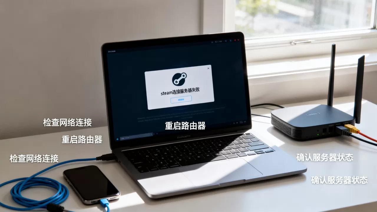 steam总是一直连接服务器失败怎么办,是什么原因? steam总是一直连接服务器失败怎么办,是什么原因?