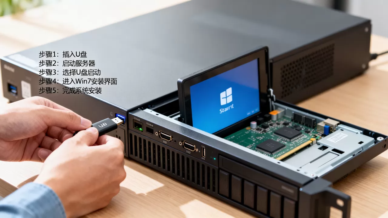 怎么用u盘在服务器安装win7系统,具体步骤有哪些? 怎么用u盘在服务器安装win7系统,具体步骤有哪些?