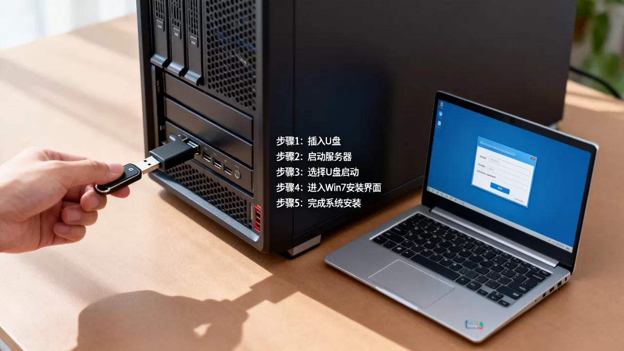 怎么用u盘在服务器安装win7系统,具体步骤有哪些? 怎么用u盘在服务器安装win7系统,具体步骤有哪些?