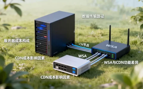 服务器和CDN成本有什么关系，WSA与CDN区别有哪些？