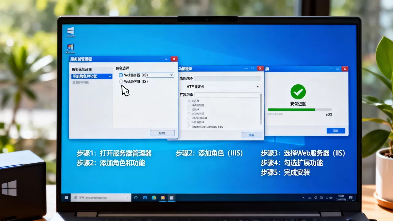 Windows云服务器如何安装IIS?,安装步骤有哪些? Windows云服务器如何安装IIS?,安装步骤有哪些?