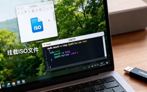 如何在Linux中安装注册ISO文件，具体步骤是什么？