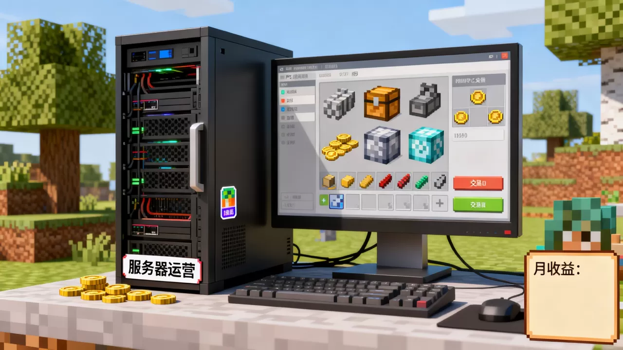 我的世界PC服务器真的能赚钱吗,怎么赚钱? 我的世界PC服务器真的能赚钱吗,怎么赚钱?