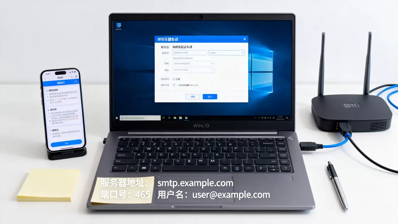 Win10企业版邮箱服务器地址怎么看,设置方法是什么? Win10企业版邮箱服务器地址怎么看,设置方法是什么?