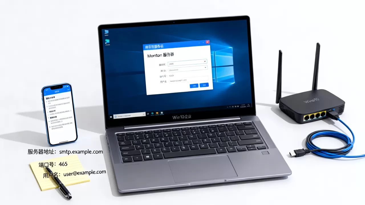 Win10企业版邮箱服务器地址怎么看,设置方法是什么? Win10企业版邮箱服务器地址怎么看,设置方法是什么?