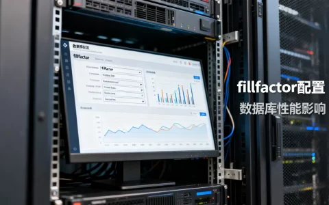 服务器端如何配置fillfactor，影响数据库性能吗？