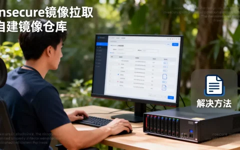 什么是insecure拉取自建镜像仓库的镜像？，怎么解决