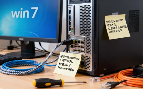 win7配置数据库服务器失败怎么办，常见错误代码及解决方法？