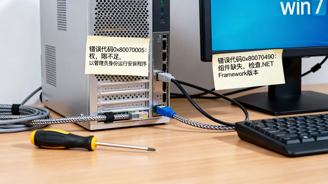 win7配置数据库服务器失败怎么办,常见错误代码及解决方法? win7配置数据库服务器失败怎么办,常见错误代码及解决方法?