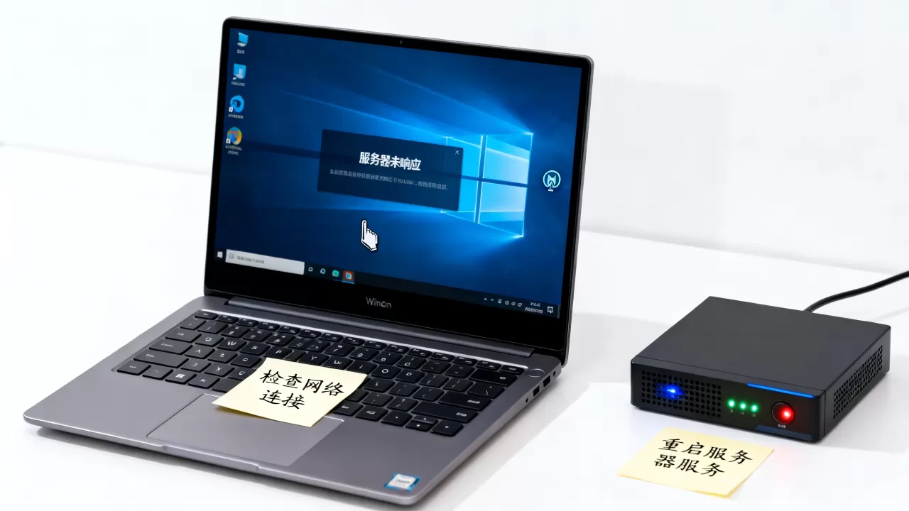 win10我的电脑服务器未响应怎么办 win10我的电脑服务器未响应怎么办