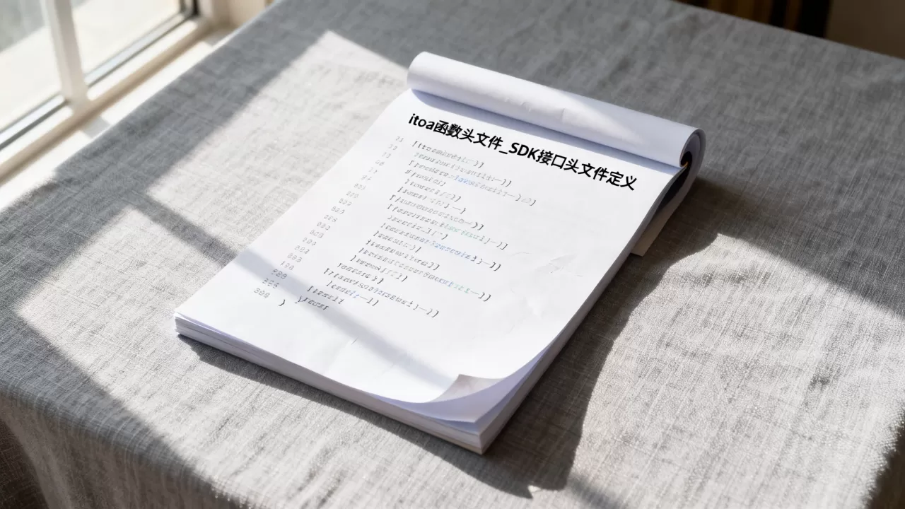 itoa函数头文件_SDK 接口头文件定义 itoa函数头文件_SDK 接口头文件定义