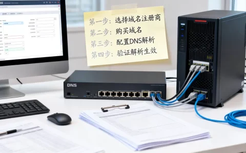 如何配置服务器域名？，DNS服务器配置步骤有哪些？