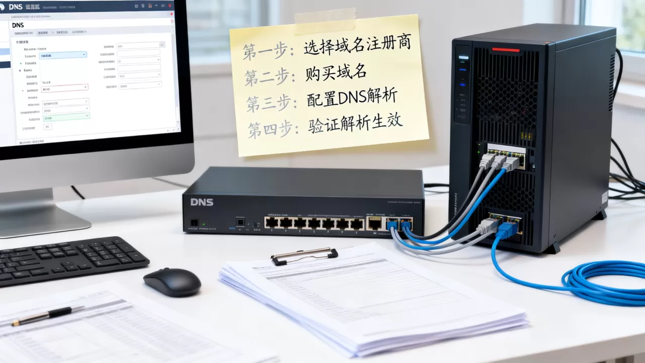 如何配置服务器域名?,DNS服务器配置步骤有哪些? 如何配置服务器域名?,DNS服务器配置步骤有哪些?