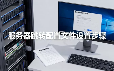 服务器跳转配置文件怎么设置，集群跳转怎么配置？