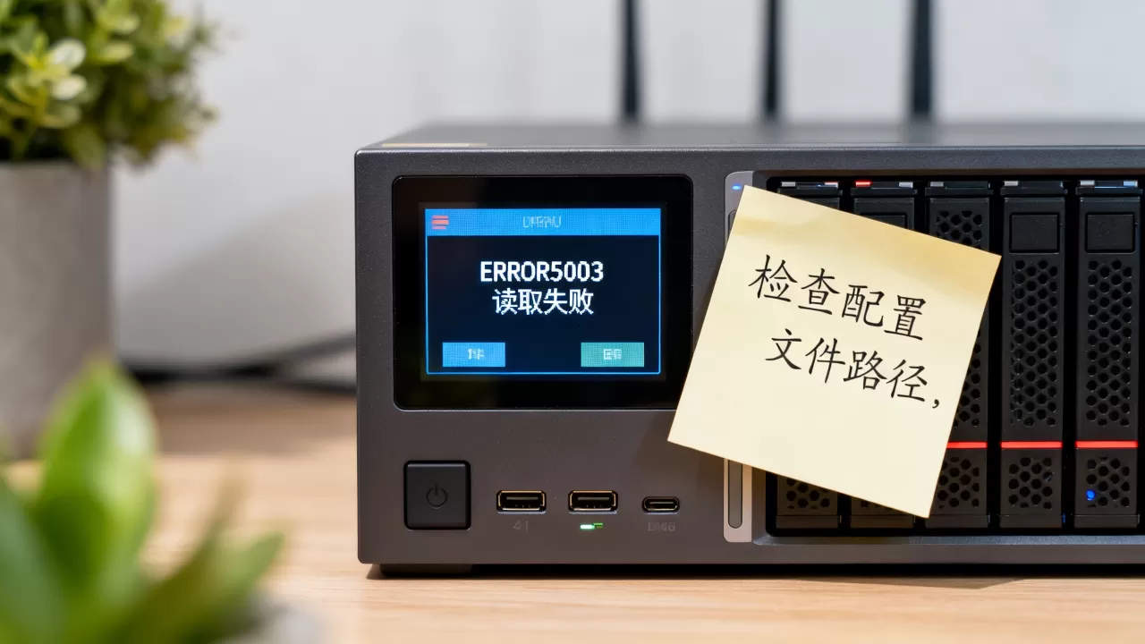 服务器生成配置文件ERROR5003读取失败怎么办,如何解决 服务器生成配置文件ERROR5003读取失败怎么办,如何解决