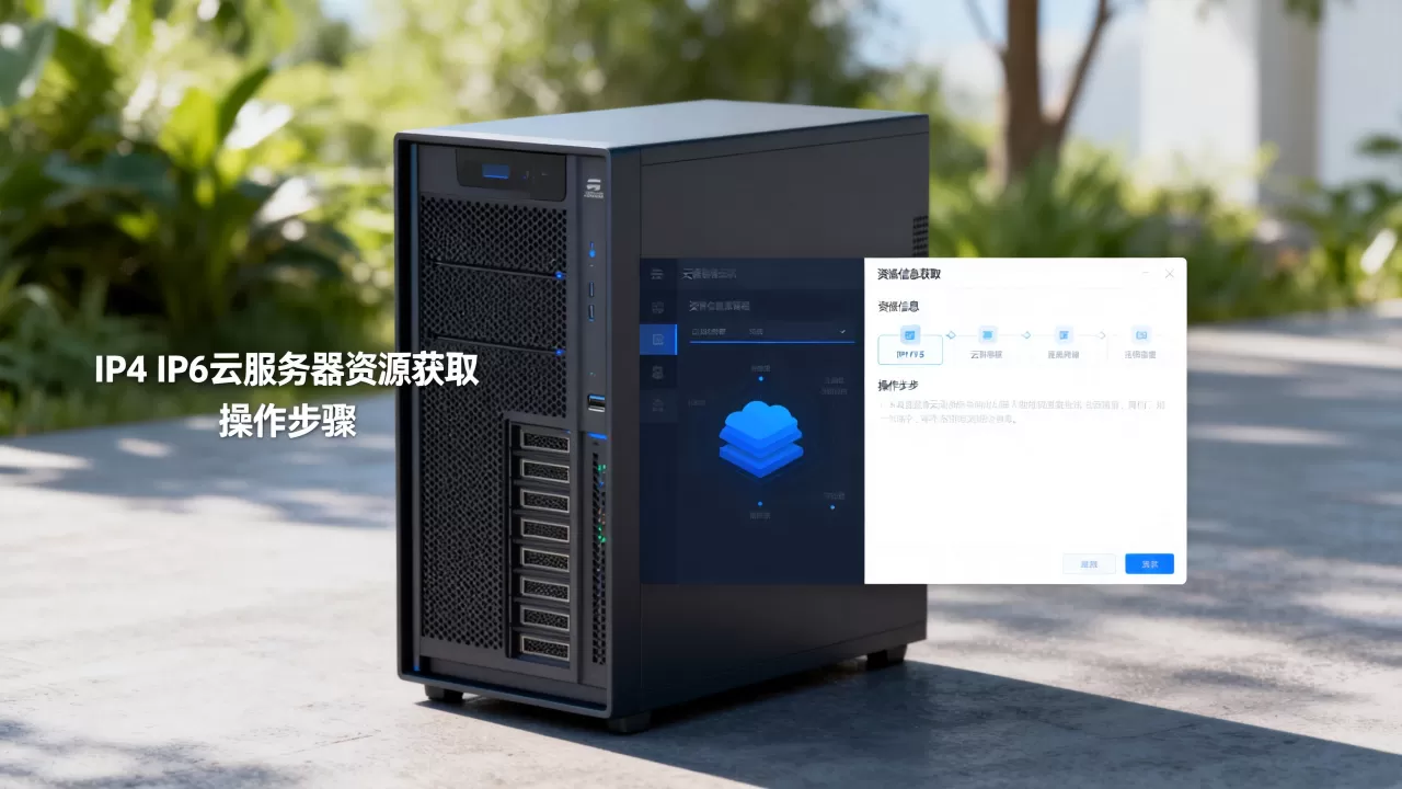 ip4 ip6云服务器如何获取资源信息?,怎么用? ip4 ip6云服务器如何获取资源信息?,怎么用?
