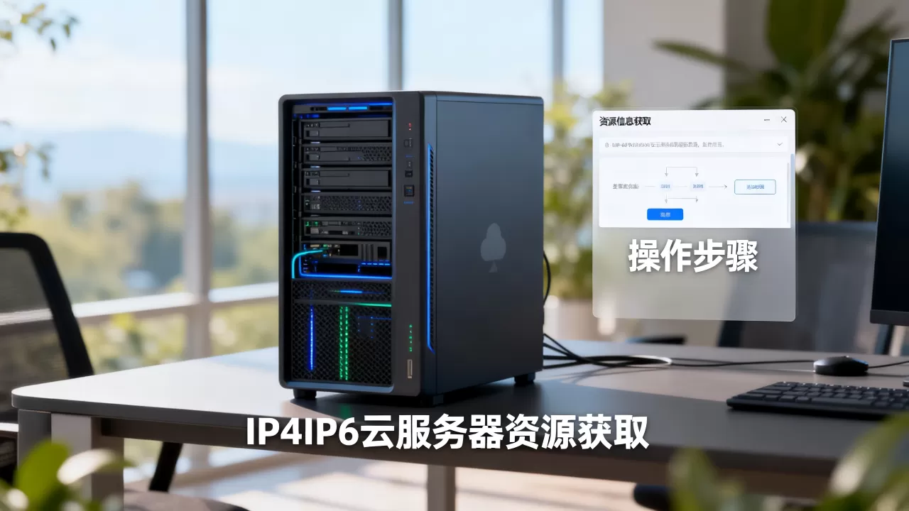 ip4 ip6云服务器如何获取资源信息?,怎么用? ip4 ip6云服务器如何获取资源信息?,怎么用?