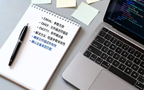 ioctl函数错误码有哪些常见类型及解决方法？，如何解决？
