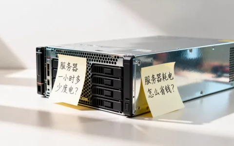 服务器一小时多少度电？，服务器耗电怎么省钱？