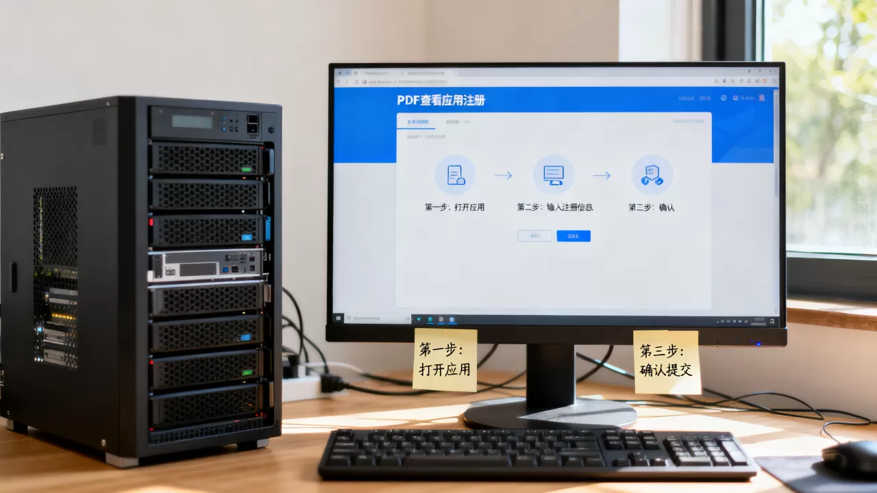 服务器配置与管理如何注册PDF查看应用实例,步骤是什么? 服务器配置与管理如何注册PDF查看应用实例,步骤是什么?