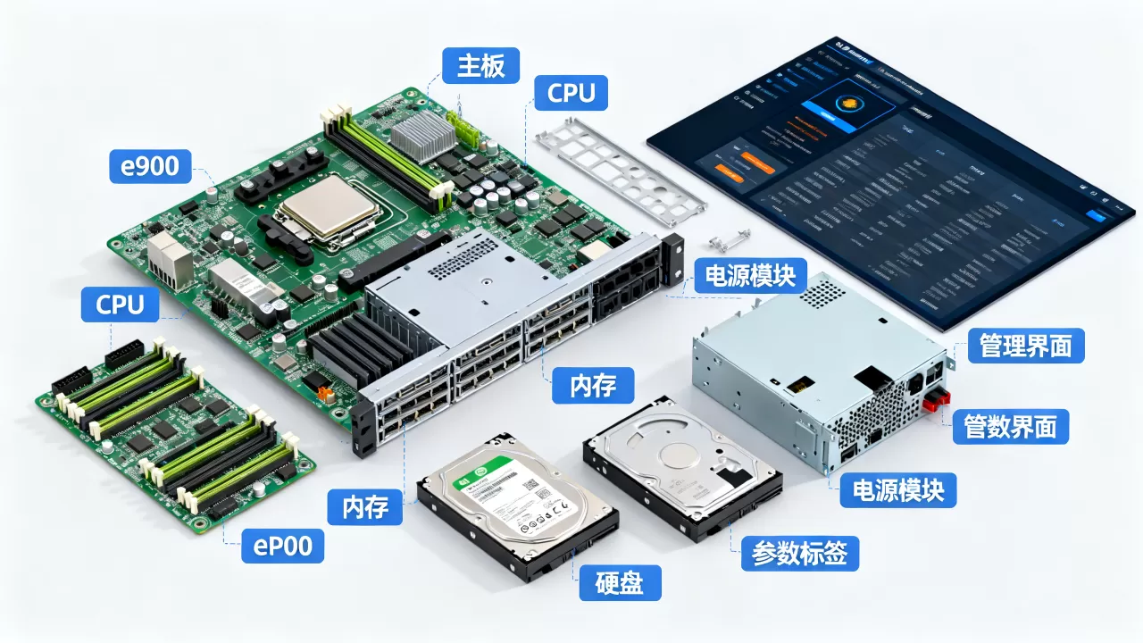 e9000服务器由哪些组件构成呢,配置参数怎么看 e9000服务器由哪些组件构成呢,配置参数怎么看