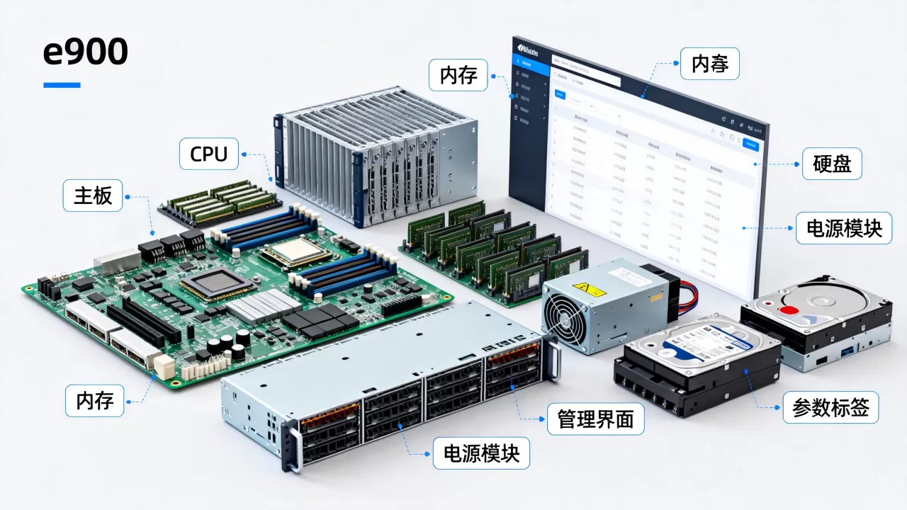 e9000服务器由哪些组件构成呢,配置参数怎么看 e9000服务器由哪些组件构成呢,配置参数怎么看