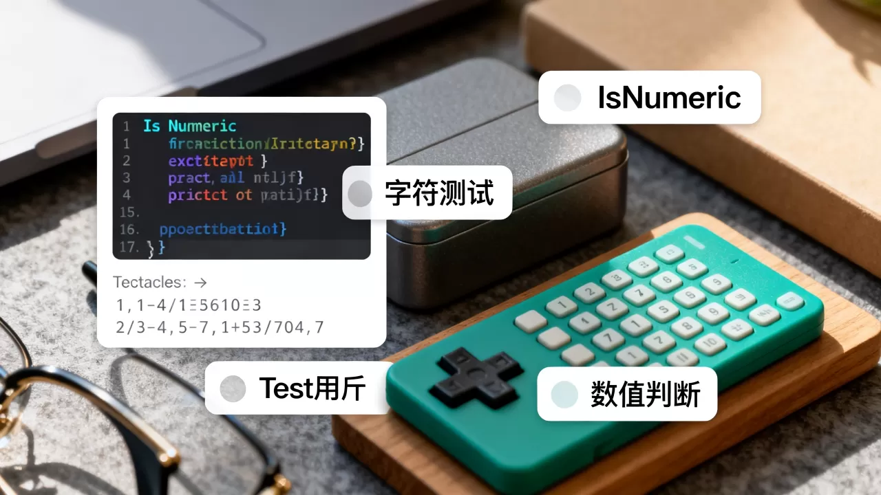 IsNumeric_字符集判断 IsNumeric_字符集判断