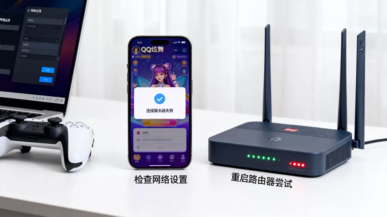 qq炫舞一直连接服务器失败怎么回事 qq炫舞一直连接服务器失败怎么回事