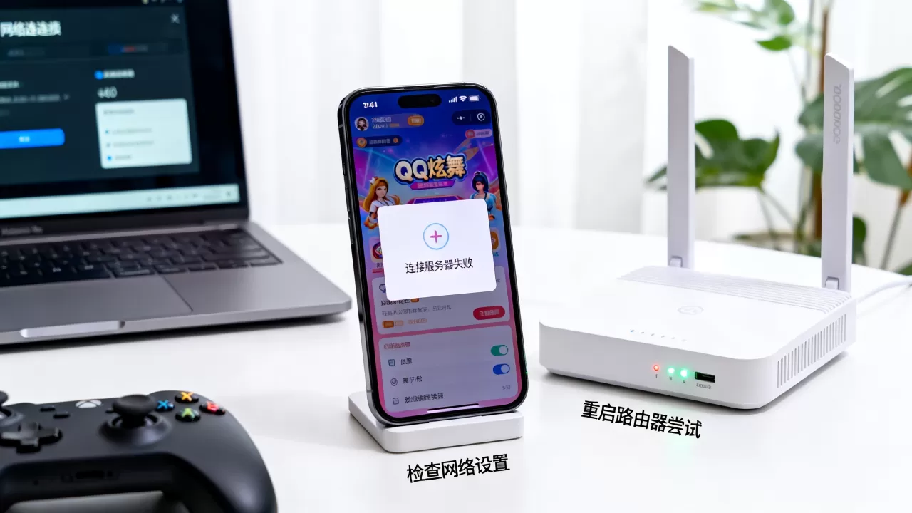 qq炫舞一直连接服务器失败怎么回事 qq炫舞一直连接服务器失败怎么回事