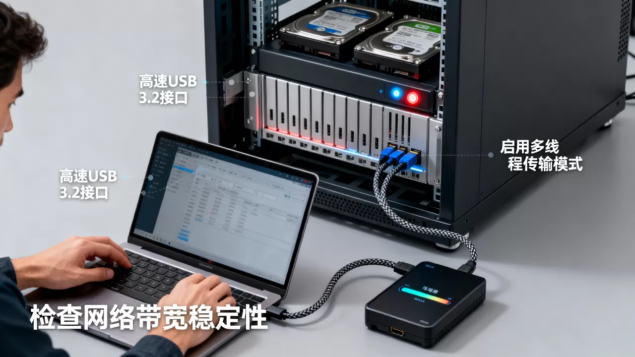 服务器中2个T的大文件怎么快速弄出来,有什么方法? 服务器中2个T的大文件怎么快速弄出来,有什么方法?