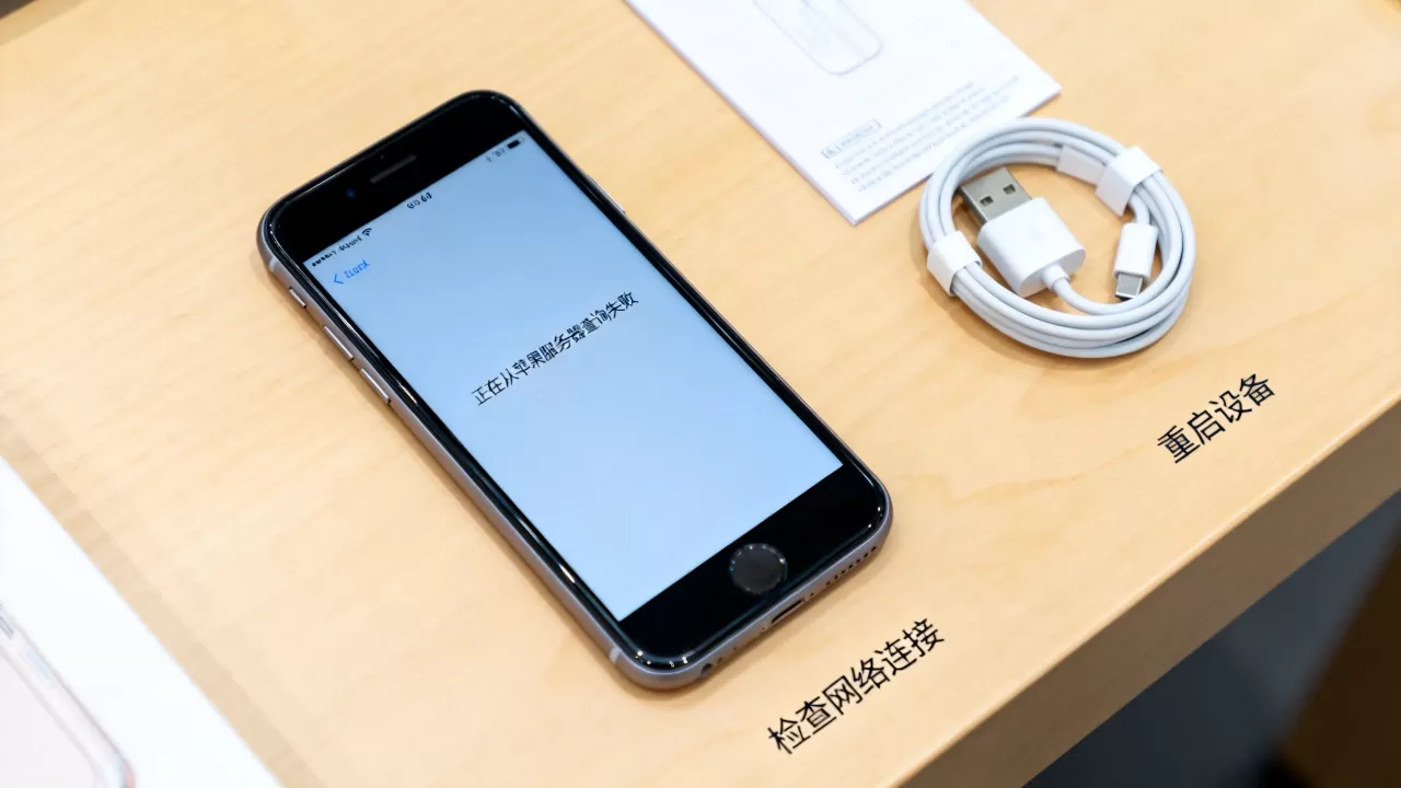 6s正在从苹果服务器查询失败怎么办 6s正在从苹果服务器查询失败怎么办