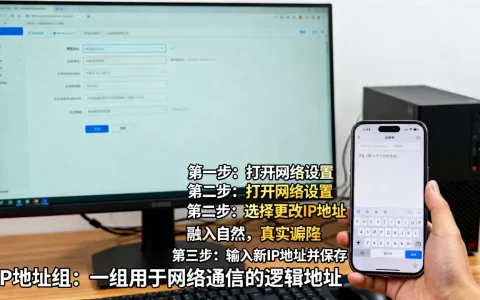 IP地址更改的具体操作步骤有哪些，IP地址组是什么？