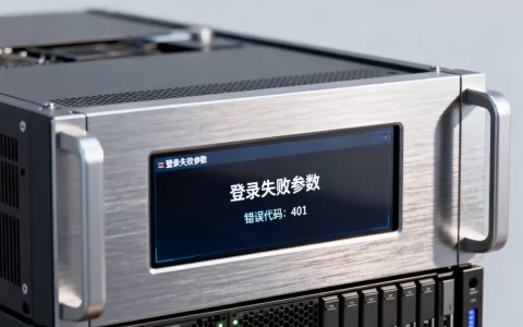 服务器配置登录失败参数_登录失败
